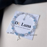 Vòng Tay Đá Thô Phối S925 De Luna