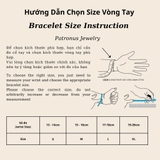 Vòng Tay Đá Thô Phối S925 De Luna