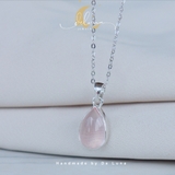Mặt Dây Chuyền Rose Quartz De Luna