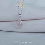 Mặt Dây Chuyền Rose Quartz De Luna