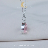 Mặt Dây Chuyền Rose Quartz De Luna