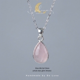 Mặt Dây Chuyền Rose Quartz De Luna
