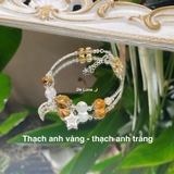 Vòng Tay Đá Thiên Nhiên Phối Tone Pastel De Luna