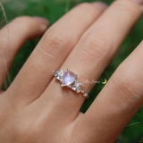 Nhẫn Tiera Đá Thiên Nhiên De Luna