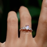 Nhẫn Tiera Đá Thiên Nhiên De Luna