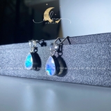 Dây Chuyền Moonstone Giọt Nước 12mm De Luna