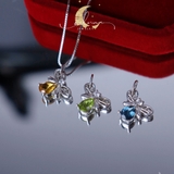 Dây Chuyền Bee Đá Thiên Nhiên De Luna