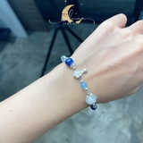 Lắc Tay Nguyệt Thuỷ Đá Kyanite De Luna