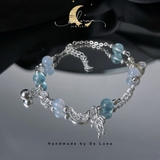 Lắc Tay Frozen Aquamarine De Luna