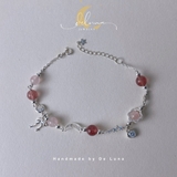 Lắc Tay Frozen Aquamarine De Luna