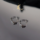 Khuyên Tai Ba Loại Đá Thiên Nhiên De Luna