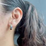 Khuyên Tai Ba Loại Đá Thiên Nhiên De Luna