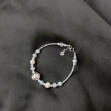 Vòng Tay Labradorite Phối Ngọc Bạc 925 De Luna