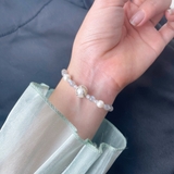 Vòng Tay Labradorite Phối Ngọc Bạc 925 De Luna