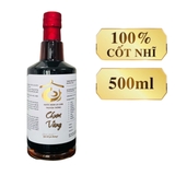 Nước mắm cốt nguyên chất cá cơm truyền thống Chum Vàng - Chữa Lành 500ml