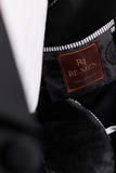 TUXEDO SAM PHI ĐEN 1 NÚT