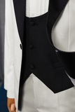TUXEDO PHỐI PHI ĐEN 1 NÚT