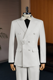 TUXEDO PHỐI PHI TRẮNG 6 NÚT