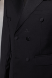 TUXEDO PHỐI PHI ĐEN 6 NÚT