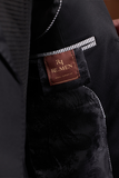 TUXEDO PHỐI PHI ĐEN 6 NÚT