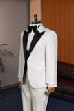 TUXEDO PHỐI PHI ĐEN 1 NÚT