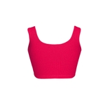 Sisters Áo croptop bản to thun gân co giãn Lendi