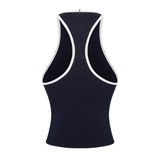 SISTERS Áo ba lỗ khoét sâu Fencii