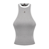 SISTERS Áo ba lỗ khoét sâu Fencii