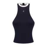 SISTERS Áo ba lỗ khoét sâu Fencii