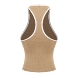 SISTERS Áo ba lỗ khoét sâu Fencii