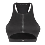 SISTERS Áo croptop dây kéo Cannes