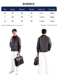 Áo khoác da nam hàng hiệu form Casual chính hãng HIDDLE H11-AK2
