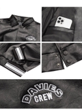 DSW Crew Varsity Leather Jacket