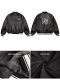 DSW Crew Varsity Leather Jacket
