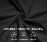 D26-T6 Tee Puppy Crew Đen