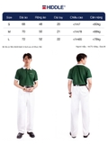 H7-T4 Áo polo phối vai Hiddle
