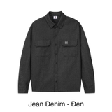 Áo sơ mi denim nam túi hộp Hiddle H-S1