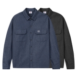 Áo sơ mi denim nam túi hộp Hiddle H-S1