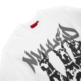 Áo thun màu trắng in hình Unleashed Tee N-T11