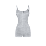 Sisters Jump đùi 2 dây nút ngực Kate