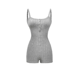 Sisters Jump đùi 2 dây nút ngực Kate