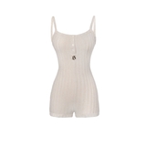 Sisters Jump đùi 2 dây nút ngực Kate