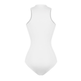 SISTERS Bodysuit cao cổ kéo khoá Athena