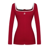 Sisters Jump đùi tay dài Hailey