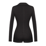 SISTERS Jump đùi tay dài cổ bấm nút Hades