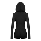 SISTERS Jump đùi dài tay có mũ Rishi