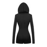 SISTERS Jump đùi tay dài cổ phối ren Luna