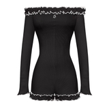 Sisters Jump đùi trễ vai Kather