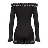 Sisters Jump đùi trễ vai Kather