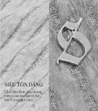 Sisters Set áo quần lưng lật len gân Farley